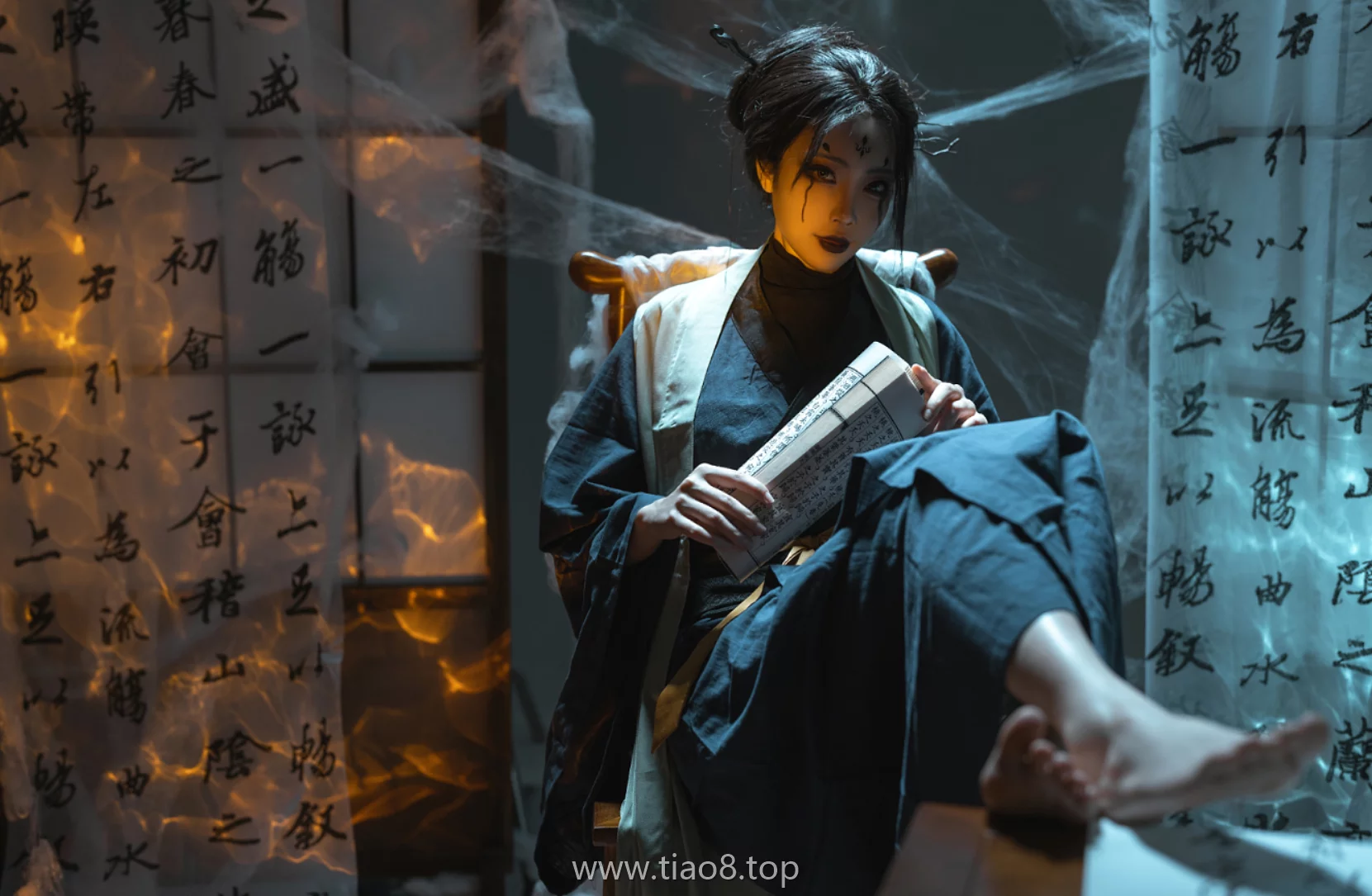美图欣赏丨Coser杏仁曲奇:NO.0-15-黑神话 四妹[50P-1.48G]