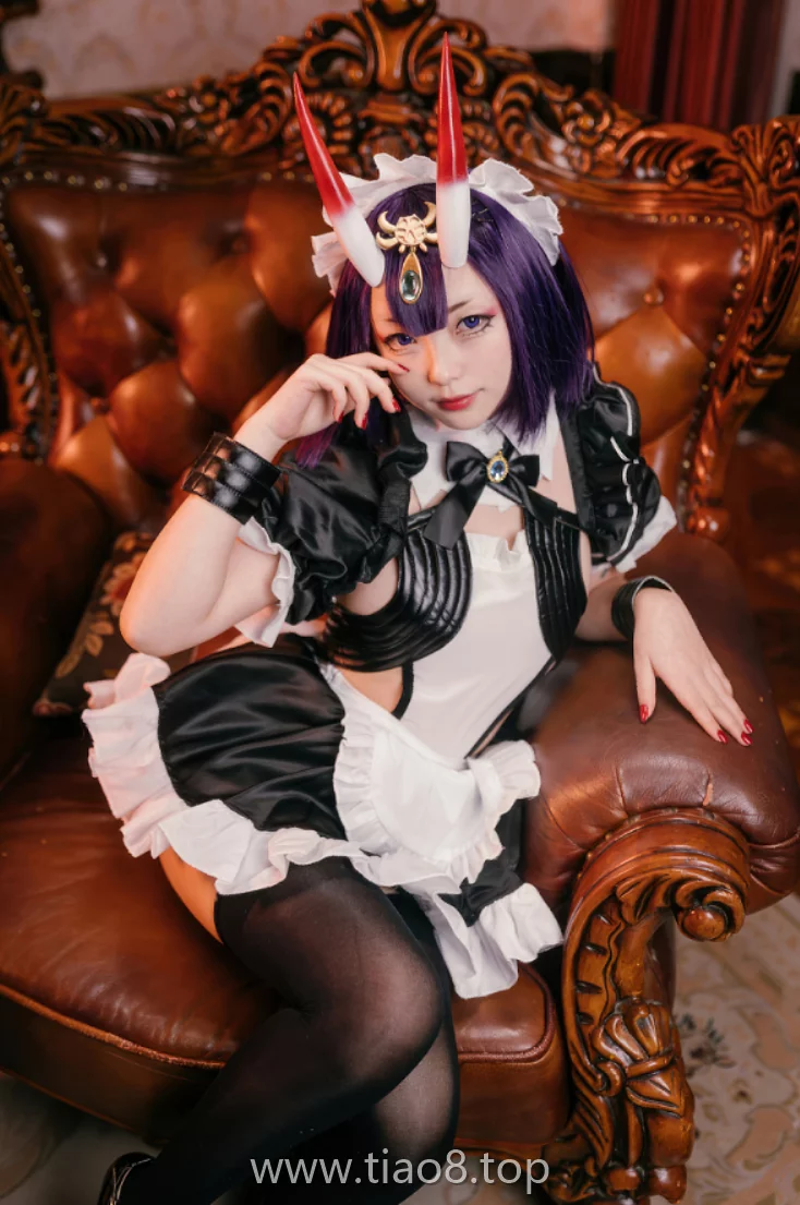 美图欣赏丨Coser花铃Hana:NO.071-FGO 酒吞童子女仆[72P-697.6M]