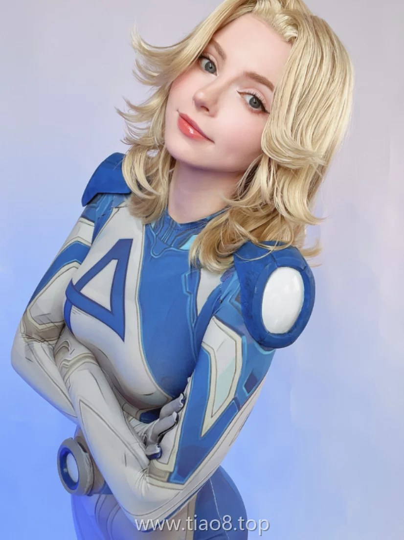 美图欣赏丨Coser_Peach milky:NO.033-Sue Storm[42P-153.6M]