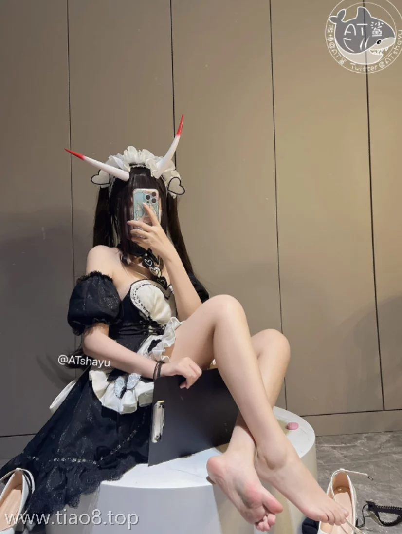 美图欣赏丨Coser_AT鲨:NO.058-碧蓝航线 能代女仆[83P1V-40MB]