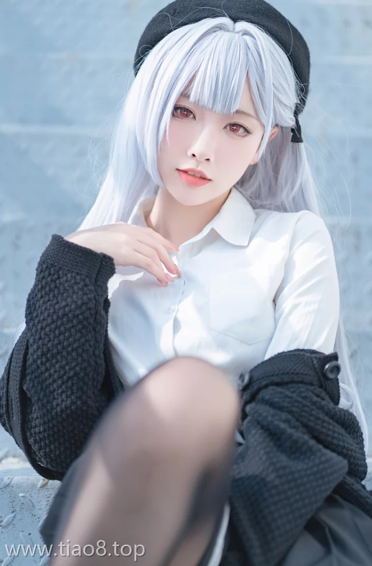 美图欣赏丨Coser宮本桜:NO.021-舰长图 碧蓝航线 斯库拉JK[21P-428MB]