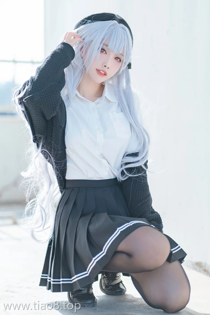 美图欣赏丨Coser宮本桜:NO.021-舰长图 碧蓝航线 斯库拉JK[21P-428MB]