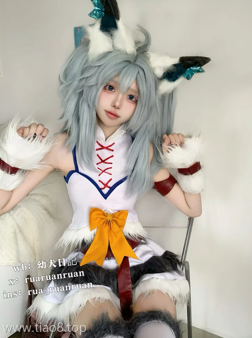 美图欣赏丨Coser_rua阮阮(幼犬日记):NO.018-刹那[18P1V-46MB]