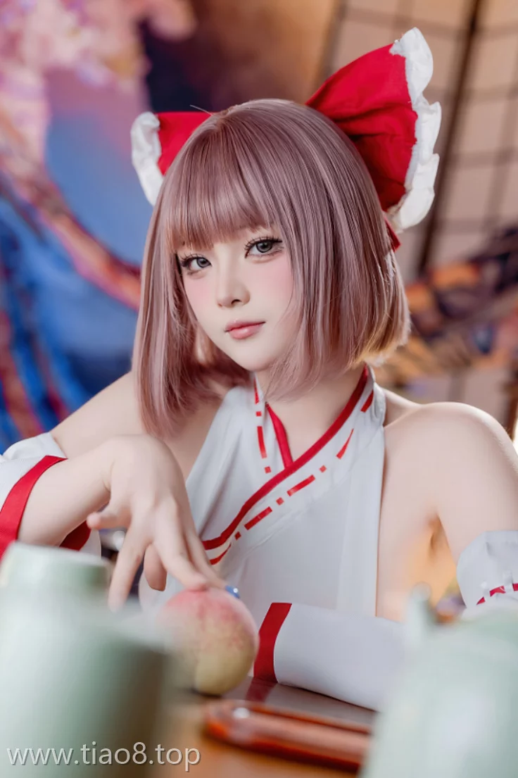 美图欣赏丨Coser屿鱼Yukako:NO.062-兼职巫女[66P-639MB]