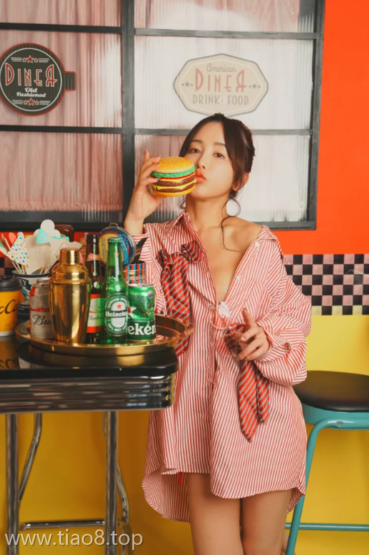 美图欣赏丨Coser_いくみ:NO.054-Fantia系列:Dress Shirt