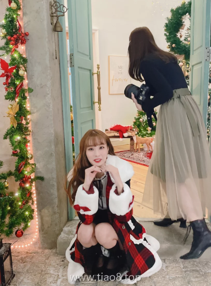 美图欣赏丨Coser泥泥汝:NO.014-圣诞B[460P19V-1.25GB]