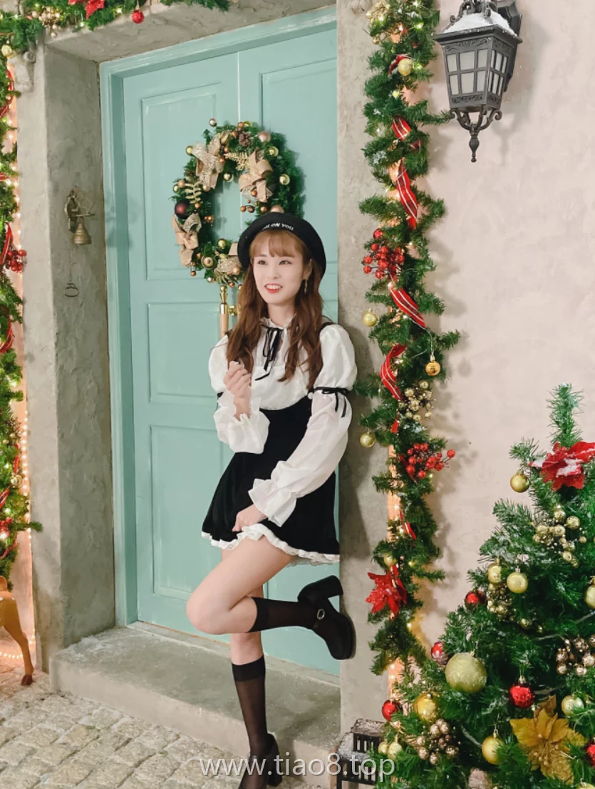 美图欣赏丨Coser泥泥汝:NO.014-圣诞B[460P19V-1.25GB]