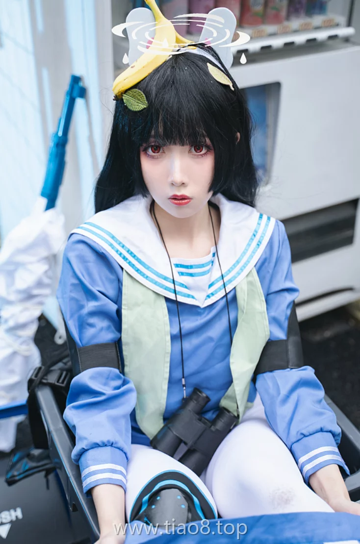 美图欣赏丨Coser小和甜酒:NO.008-蔚蓝档案 霞沢美游[82P-0.98GB]