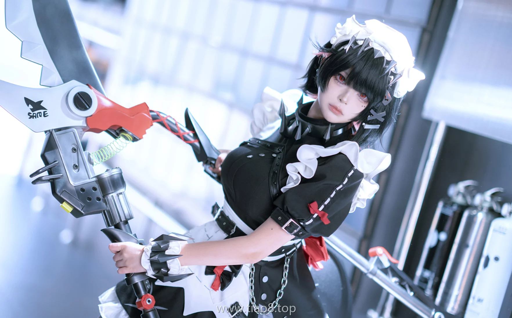 美图欣赏丨Coser_w百合欧皇子w:NO.017-艾莲·乔[12P-107MB]