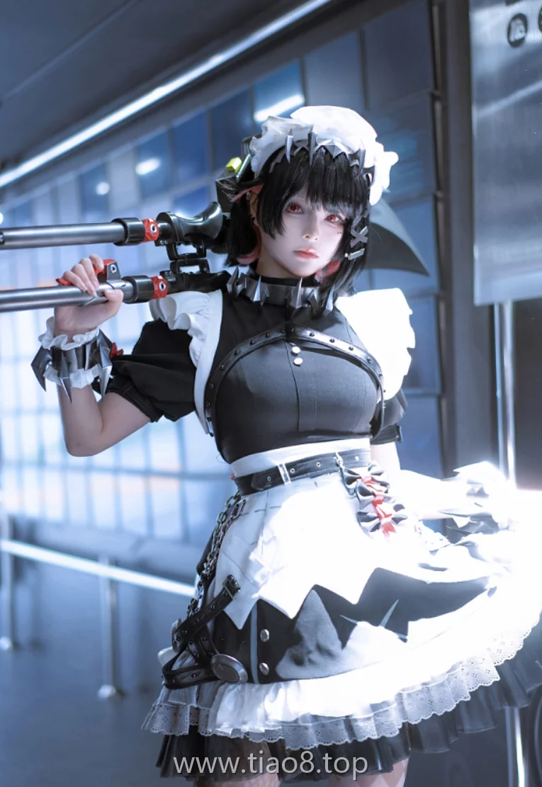 美图欣赏丨Coser_w百合欧皇子w:NO.017-艾莲·乔[12P-107MB]