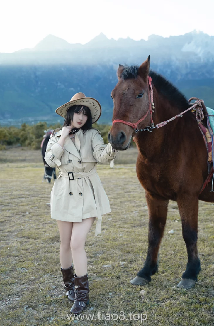 美图欣赏丨Coser浅安安YuKi:NO.017-西部世界[70P-461.8M]