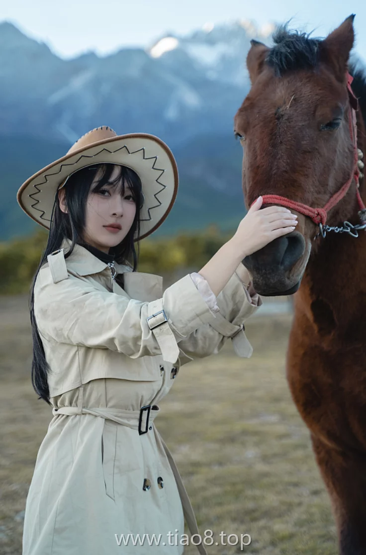 美图欣赏丨Coser浅安安YuKi:NO.017-西部世界[70P-461.8M]