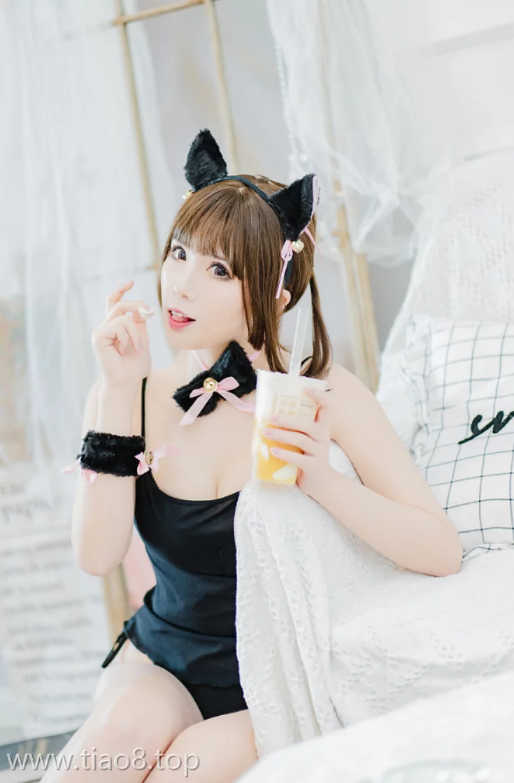 美图欣赏丨Coser羊大真人:NO.008-猫娘[20P-175M]