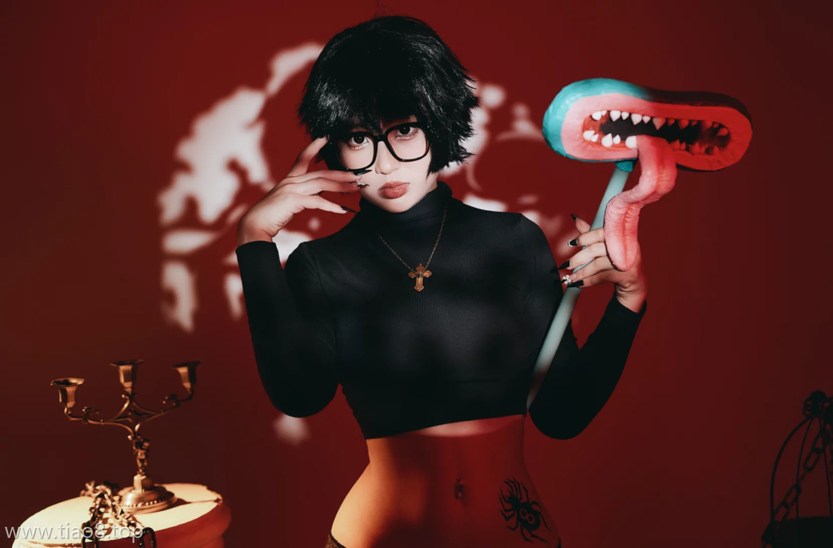 美图欣赏丨Coser_PuyPuy Chan:NO.018-Shizuku Murasaki Hunter X Hunter[100P-344MB]