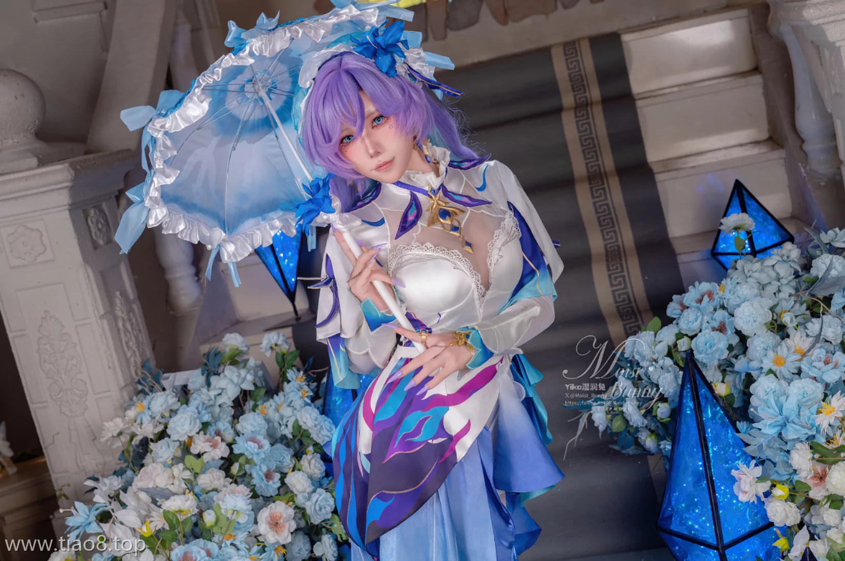 美图欣赏丨Coser咬一口兔娘(Yiko湿润兔):NO.0246-鸣潮 坎特蕾拉[114P3V-2.48GB]