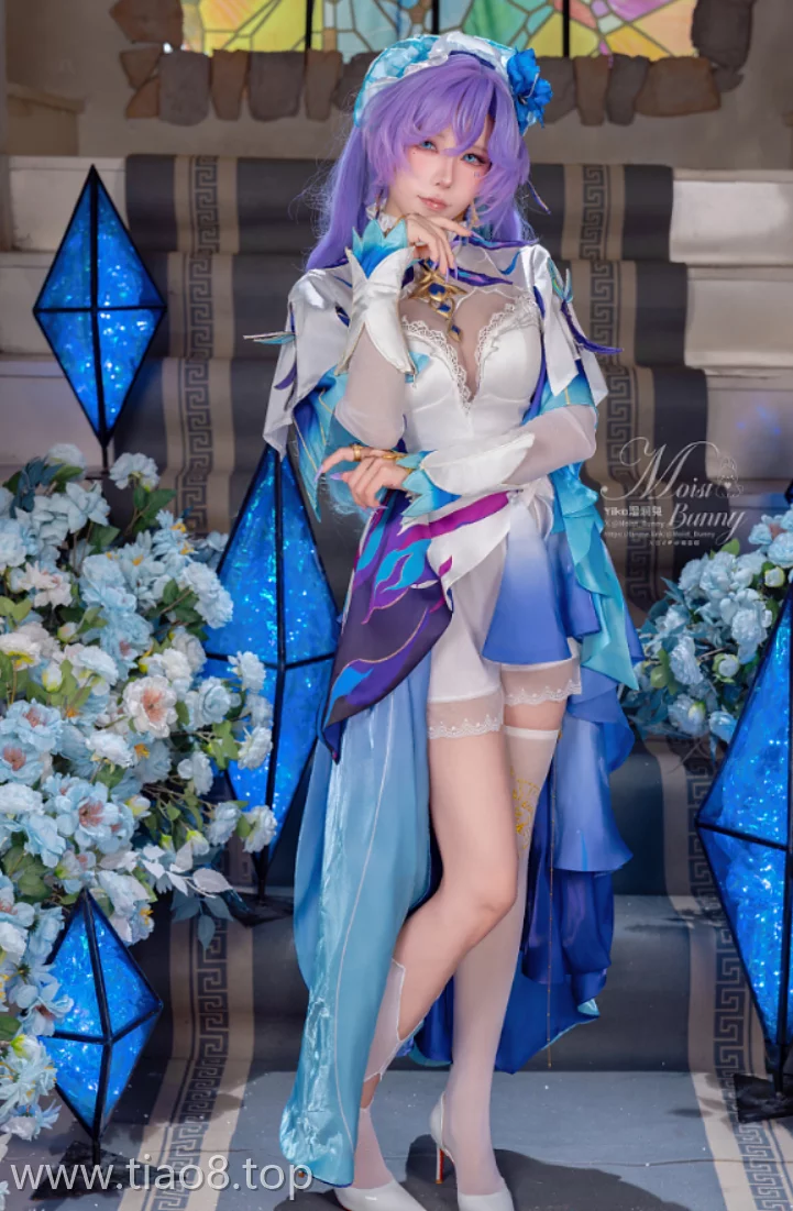 美图欣赏丨Coser咬一口兔娘(Yiko湿润兔):NO.0246-鸣潮 坎特蕾拉[114P3V-2.48GB]