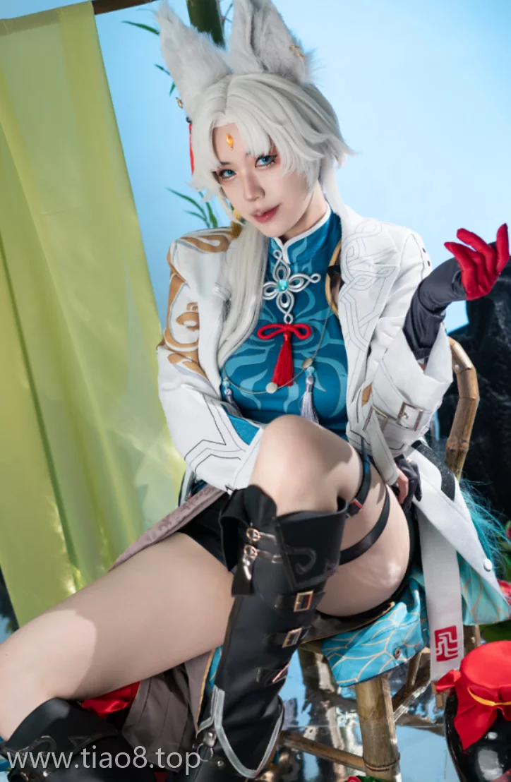 美图欣赏丨Coser_Hatori Sama(奈奈紀):NO.040-崩坏-飞霄[60P-254.5M]