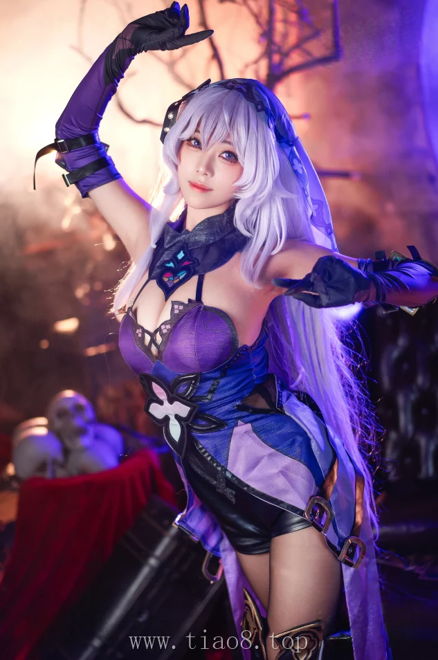 美图欣赏丨Coser蜜汁猫裘:NO.124-黑天鹅[74P2V-2G]