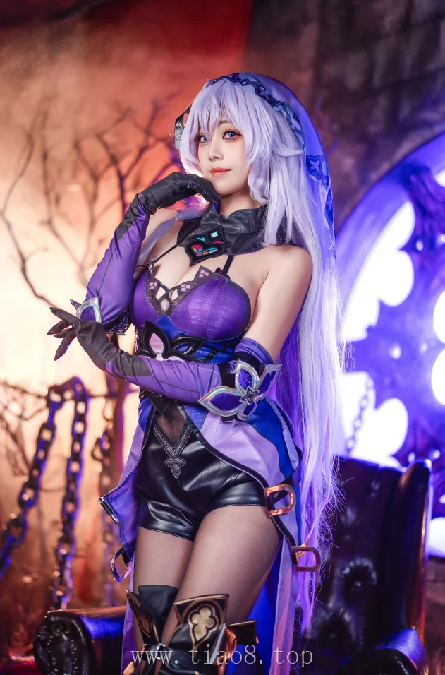 美图欣赏丨Coser蜜汁猫裘:NO.124-黑天鹅[74P2V-2G]