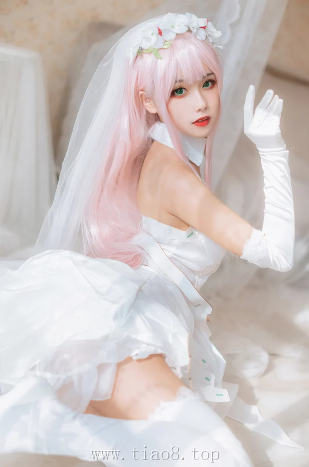 美图欣赏丨Coser_Momoko葵葵:NO.038-泳装 兔女郎&花嫁[61P-411.3M]