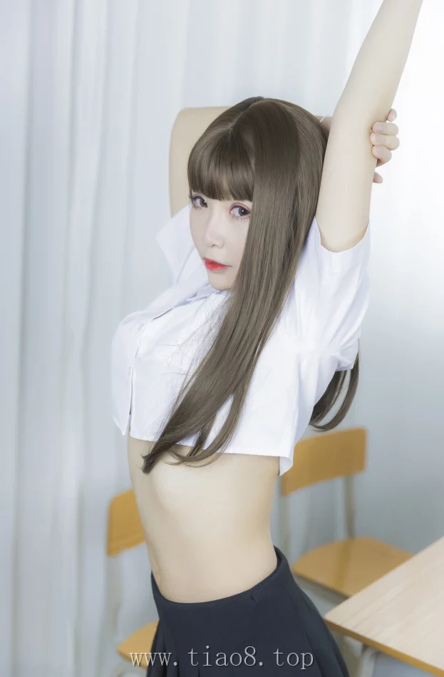 美图欣赏丨Coser抱走莫子aa:NO.002-等你下课[42P-435.4M]