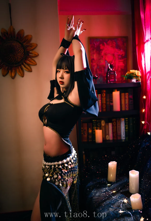 美图欣赏丨Coser皮皮奶可可爱了啦:NO.016舞娘[50P-444MB]