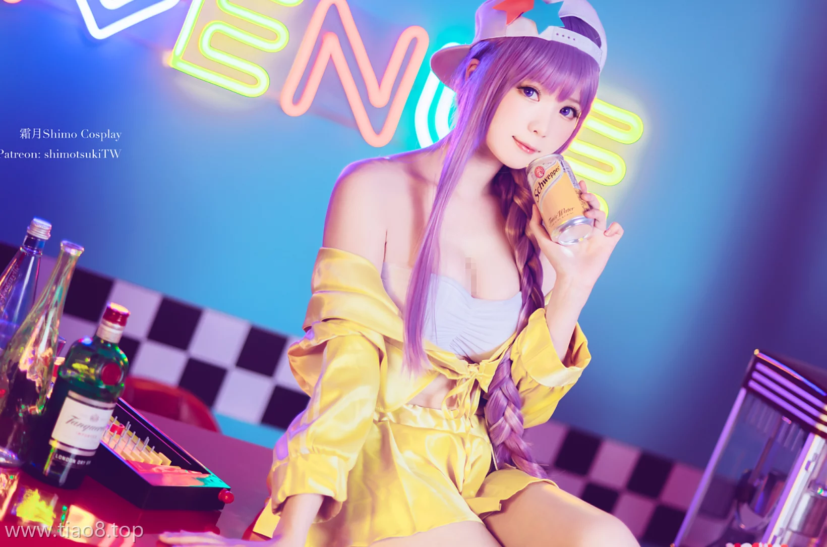 美图欣赏丨Coser霜月shimo:NO.014-BB泳装[15P-274MB]