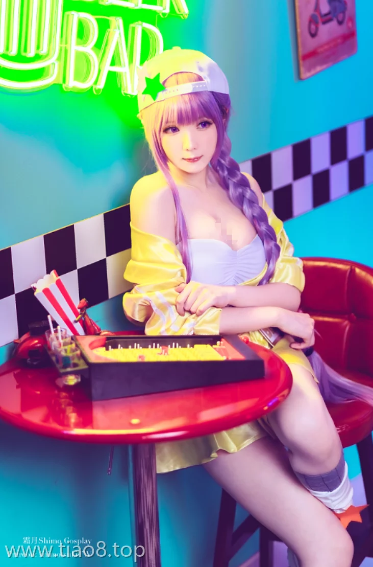 美图欣赏丨Coser霜月shimo:NO.014-BB泳装[15P-274MB]