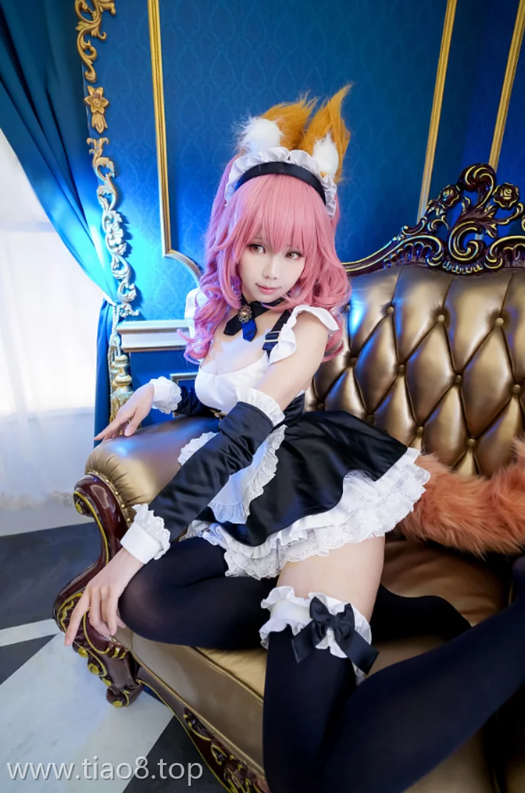 美图欣赏丨Coser_ElyEE子:NO.016-玉藻前女仆[45P-133MB]