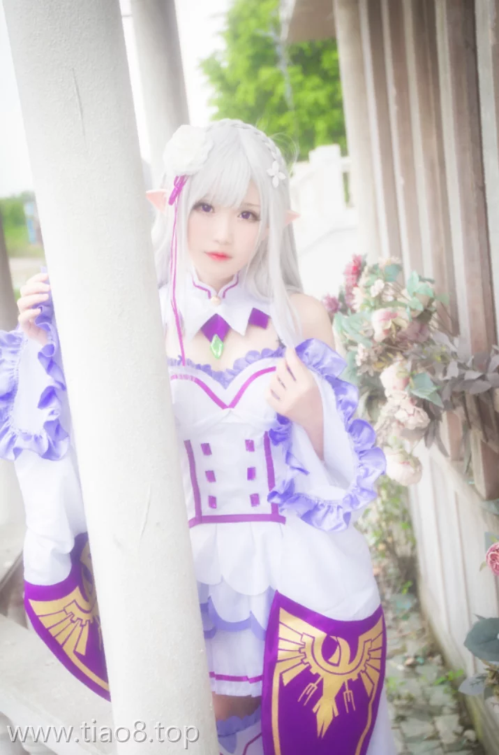 美图欣赏丨Coser腐团儿:NO.019-从零开始的异世界生活 艾米莉娅[18P-35MB]