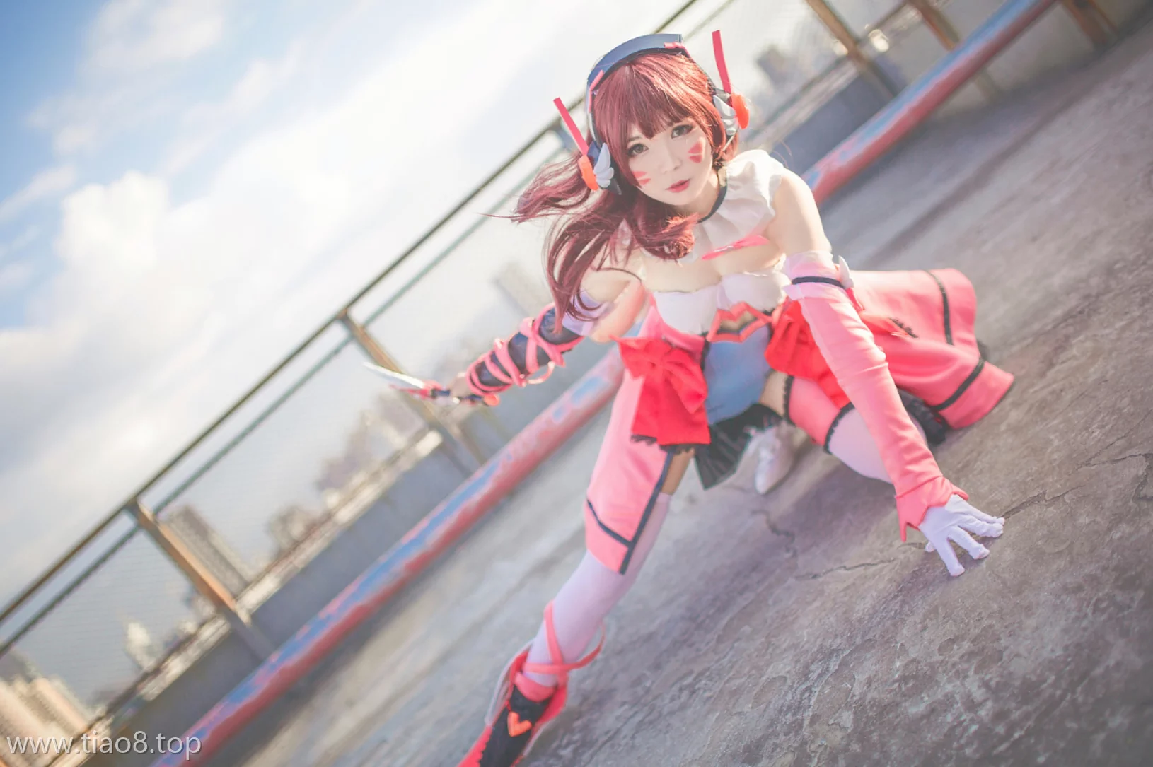 美图欣赏丨Coser北之北:NO.013-守望先锋-魔法少女D.VA[10P-185MB]