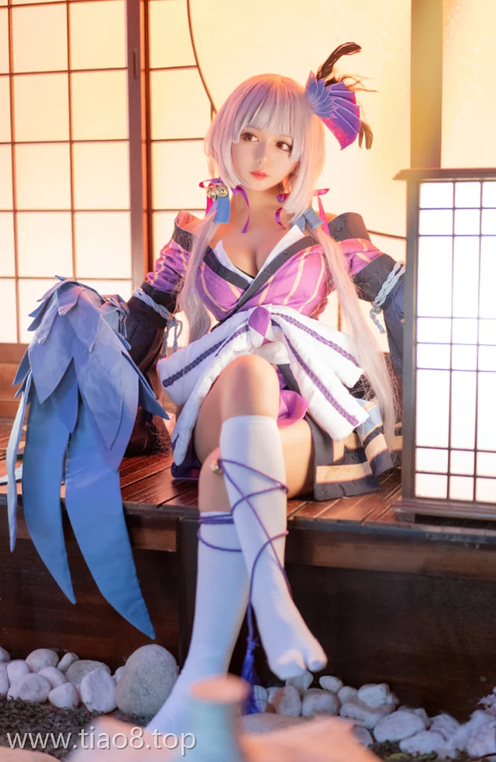 美图欣赏丨Coser黑猫猫OvO:NO.031-以津真天[15P-175MB]