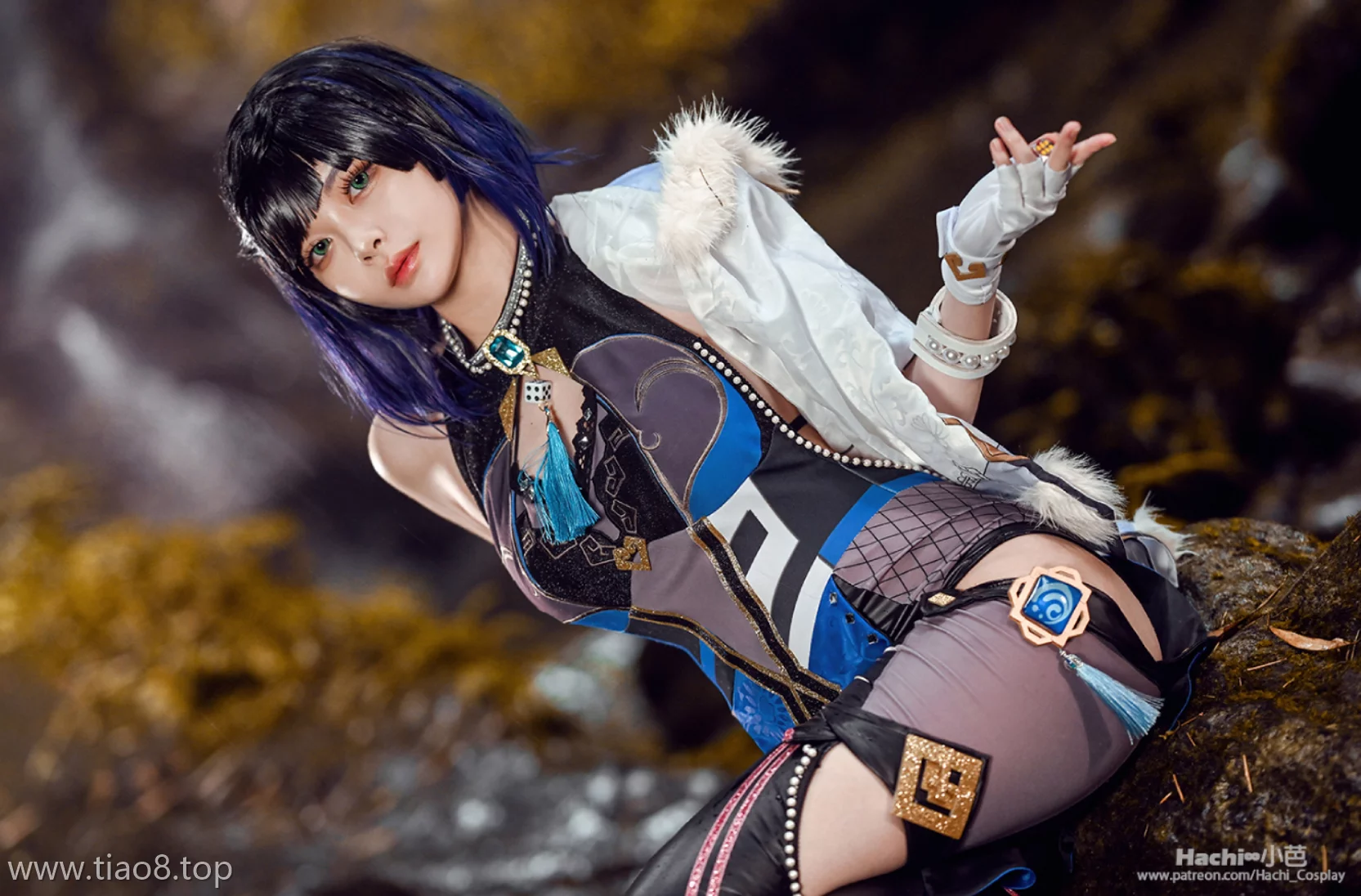 美图鉴赏 | Hachi小芭[原神]夜兰:NO.018-40P高清大作,不容错过的视觉盛宴