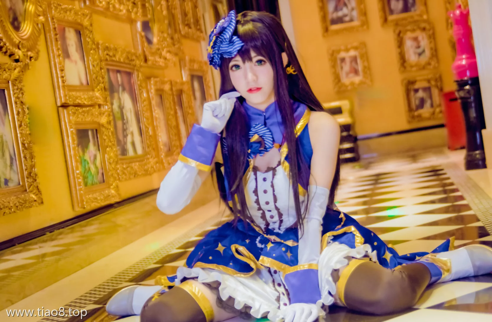 高清美图放送｜Coser_Kettoe演绎偶像大师,人气角色涩谷凛