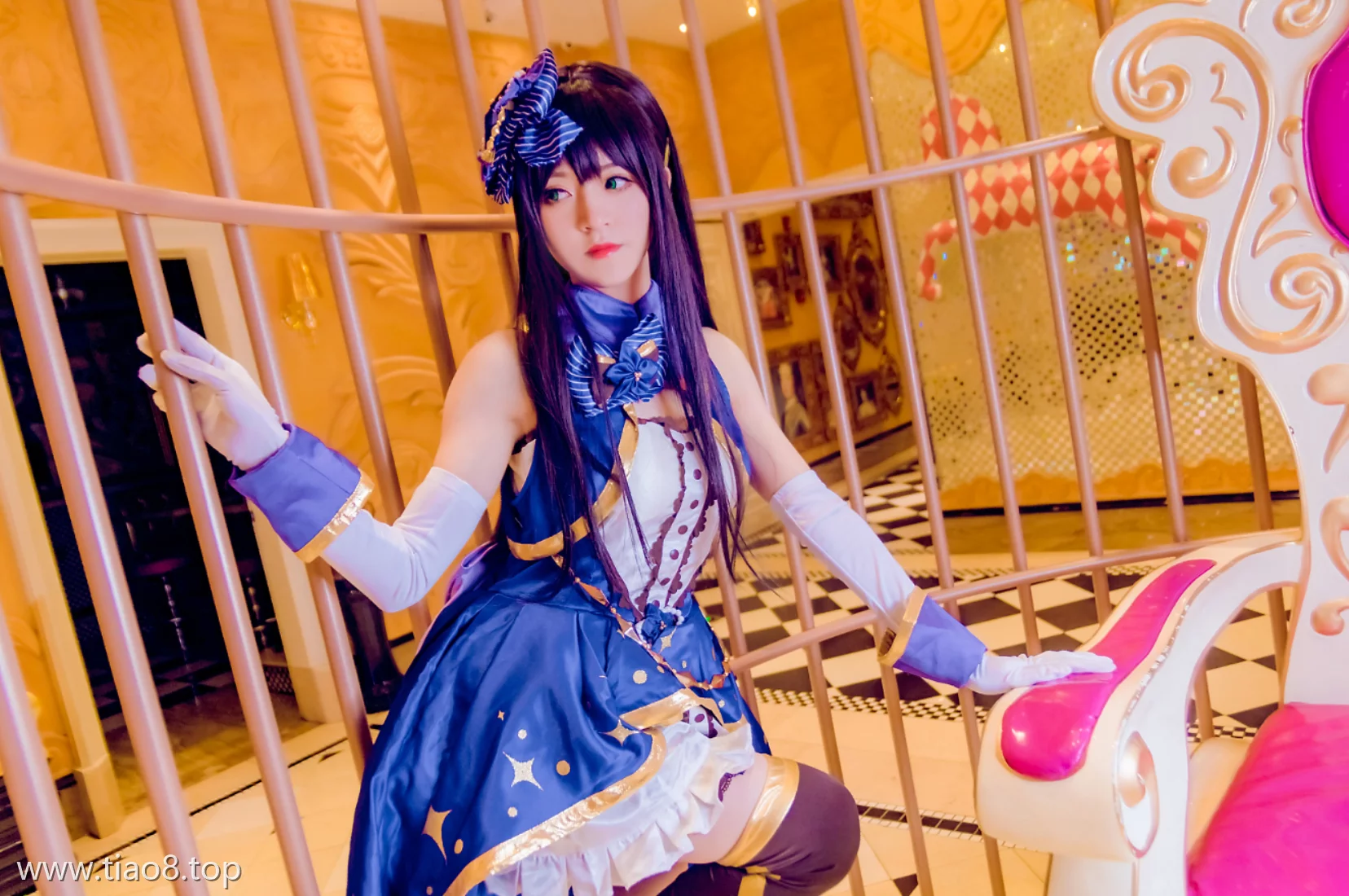 高清美图放送｜Coser_Kettoe演绎偶像大师,人气角色涩谷凛