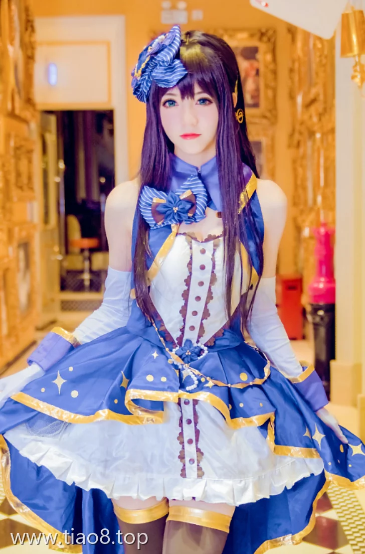 高清美图放送｜Coser_Kettoe演绎偶像大师,人气角色涩谷凛