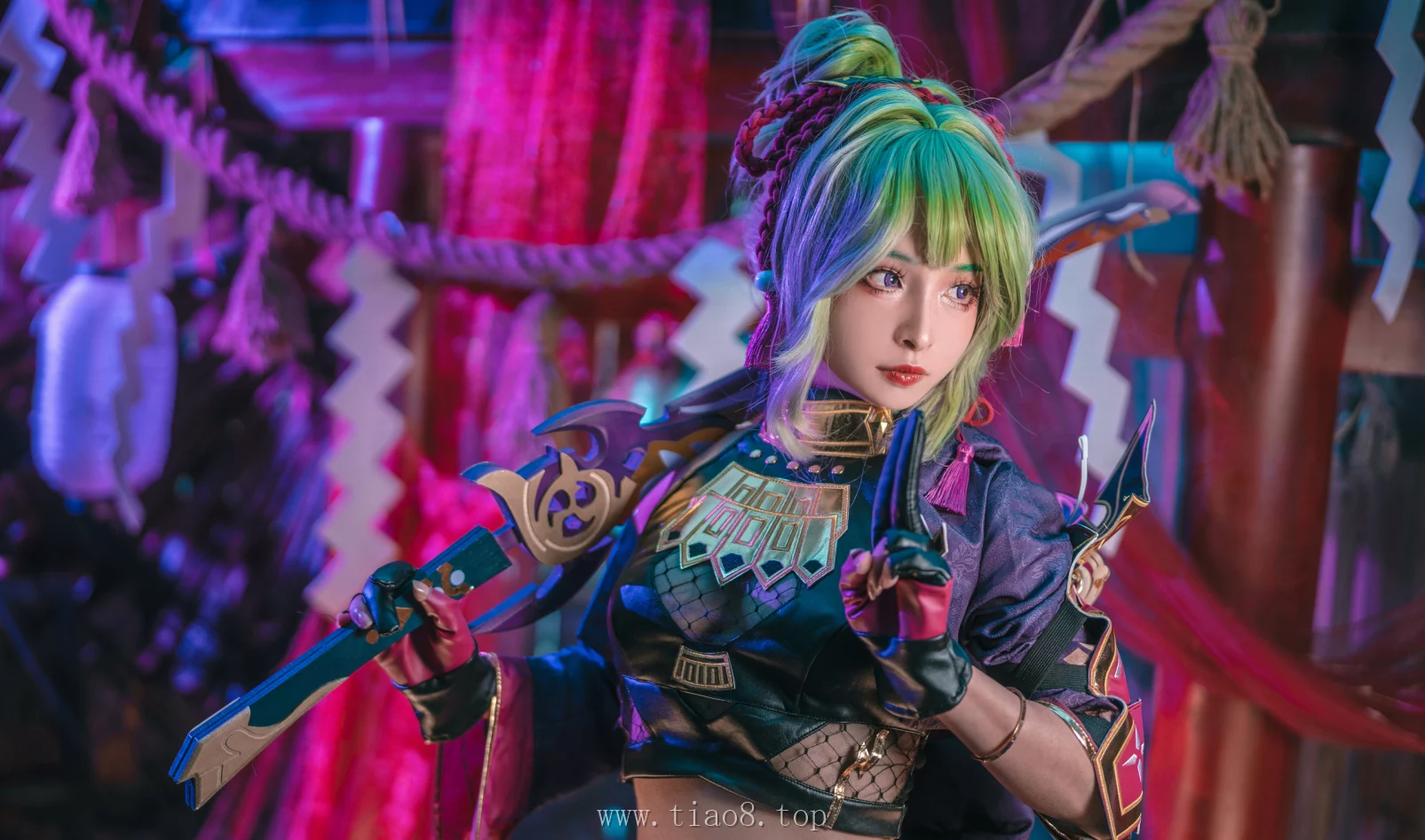 美图欣赏丨Coser九九八吖(九八酱吖):NO.010-久岐忍[12P-149MB]