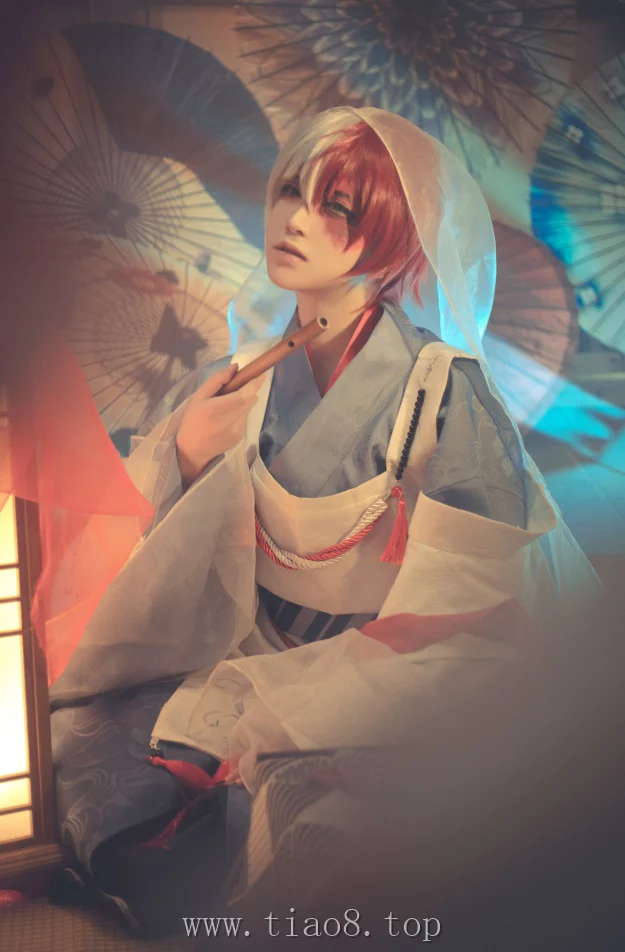 美图欣赏丨Coser渊秧:NO.012-花祭和服[10P-38.38MB]