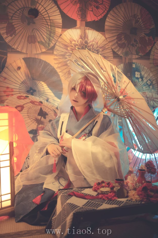 美图欣赏丨Coser渊秧:NO.012-花祭和服[10P-38.38MB]