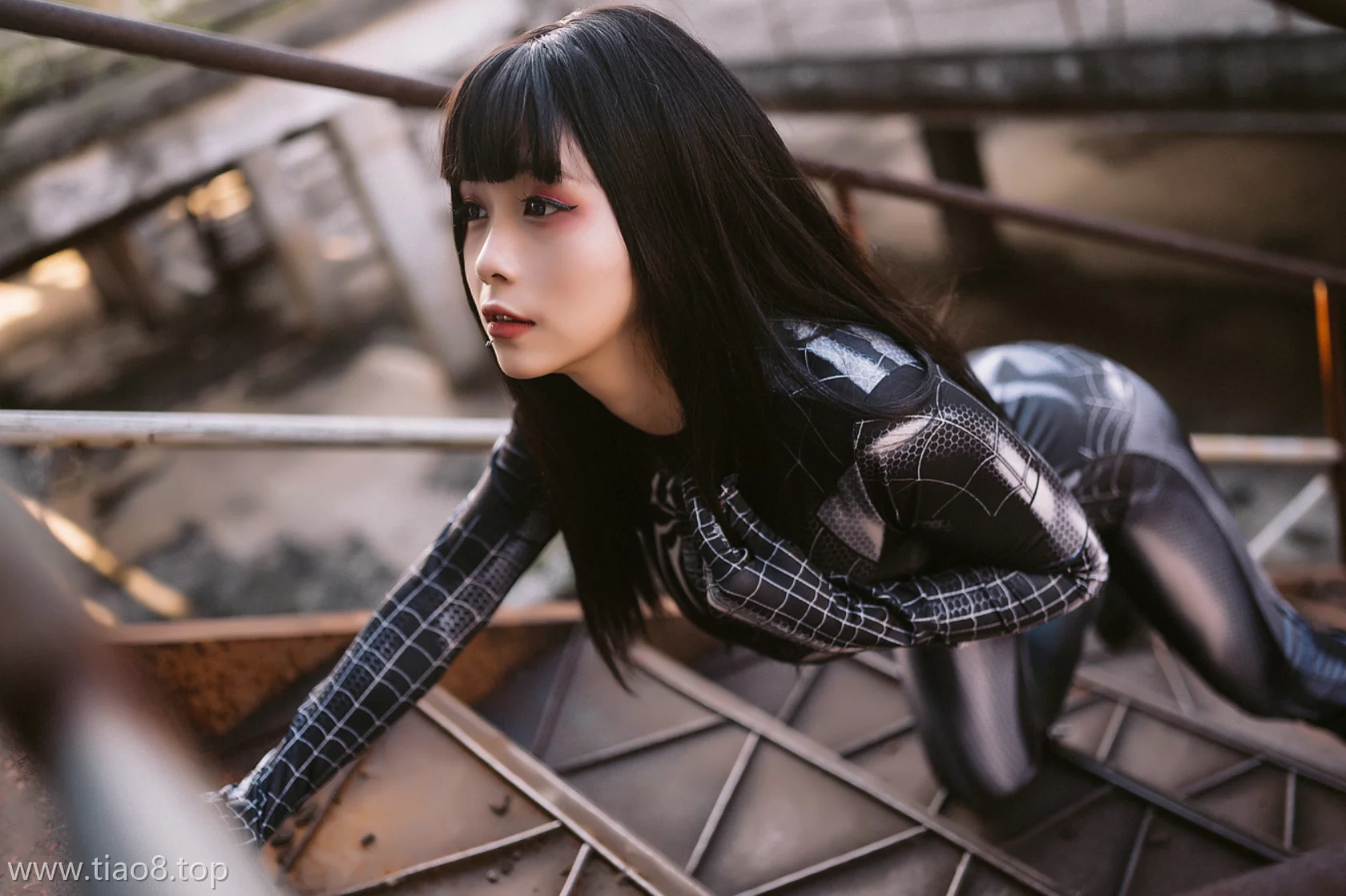 美图欣赏丨Coser末夜787:NO.011-蜘蛛侠妹妹[33P-516M]