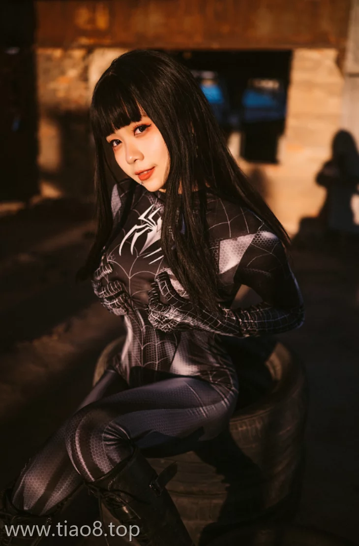 美图欣赏丨Coser末夜787:NO.011-蜘蛛侠妹妹[33P-516M]