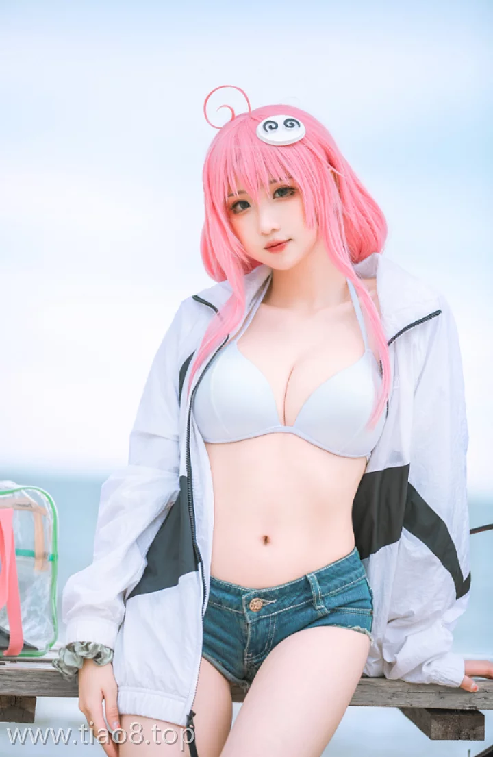 美图欣赏丨Coser瓦斯塔亚小龙虾:NO.008-菈菈水着[27P-398.9M]