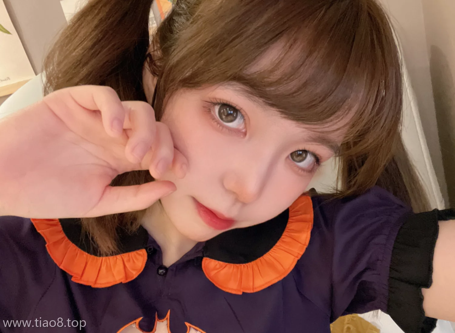 美图欣赏丨Coser_Fushii海堂:NO.018-万圣节[24P-106.6M]