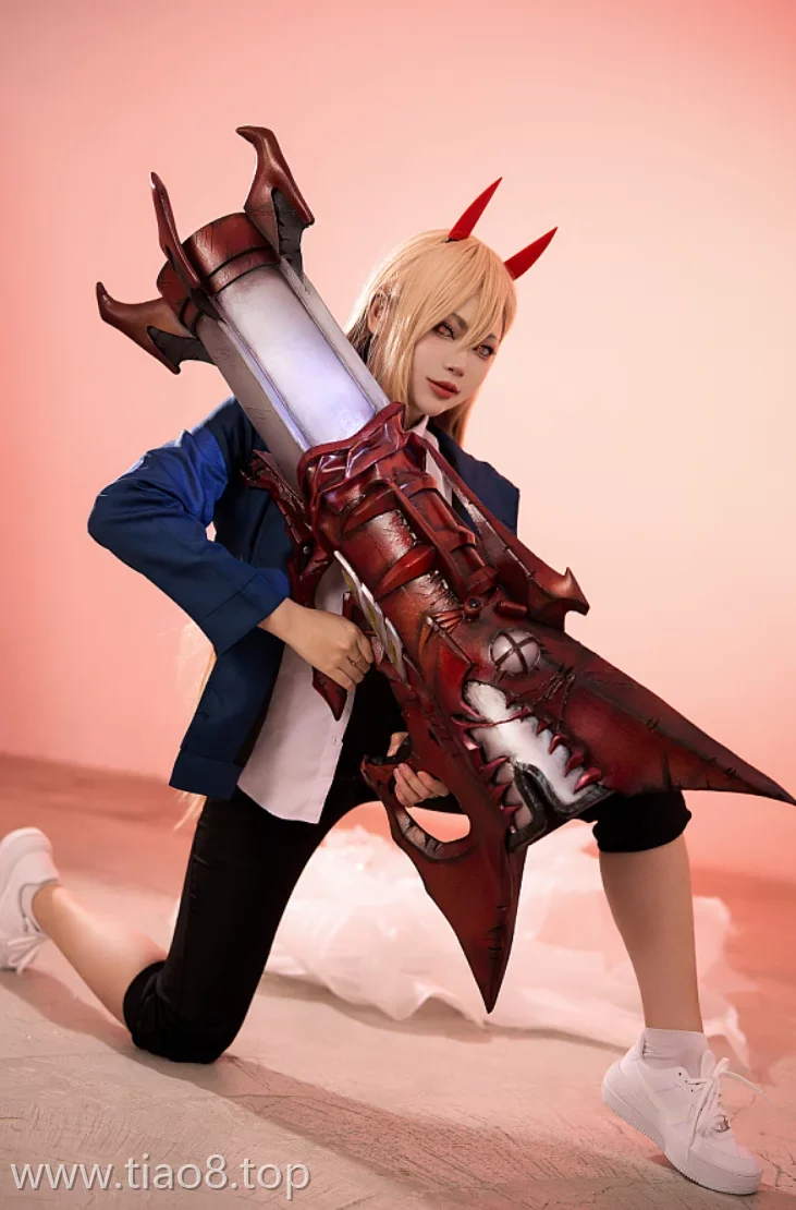 美图欣赏丨Coser_ZinieQ(齐妮琼):NO.055-电锯人 帕瓦[37P-20V-338.1M]