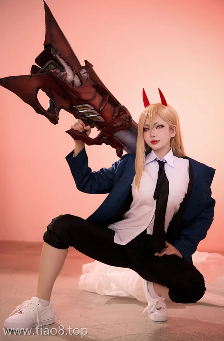 美图欣赏丨Coser_ZinieQ(齐妮琼):NO.055-电锯人 帕瓦[37P-20V-338.1M]