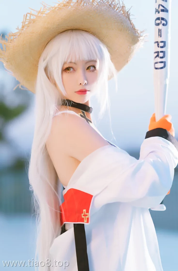 美图欣赏丨Coser樱岛嗷:NO.015-碧蓝航线 z46[13P-192M]