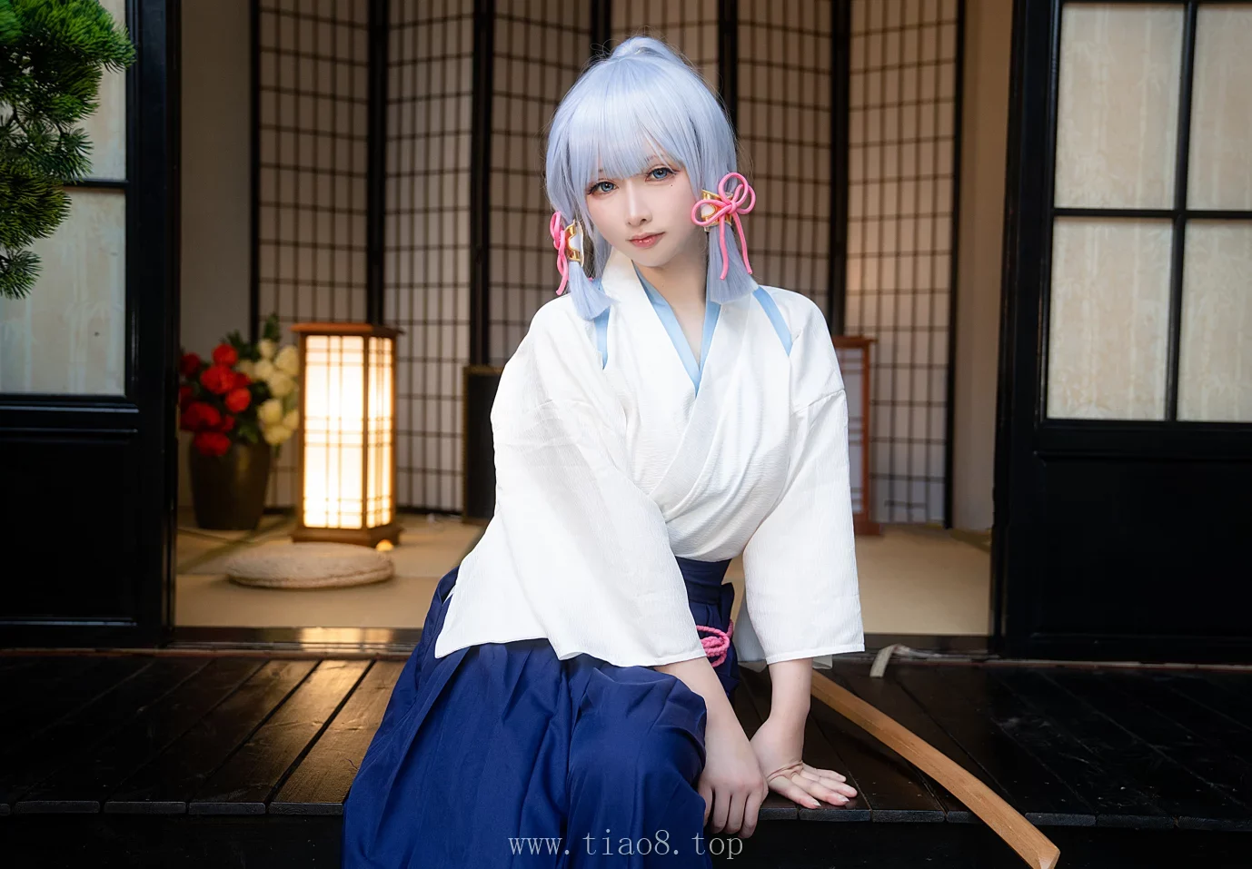 美图欣赏丨Coser樱梨梨:NO.006-凌华 剑道服[31P-135.2M]