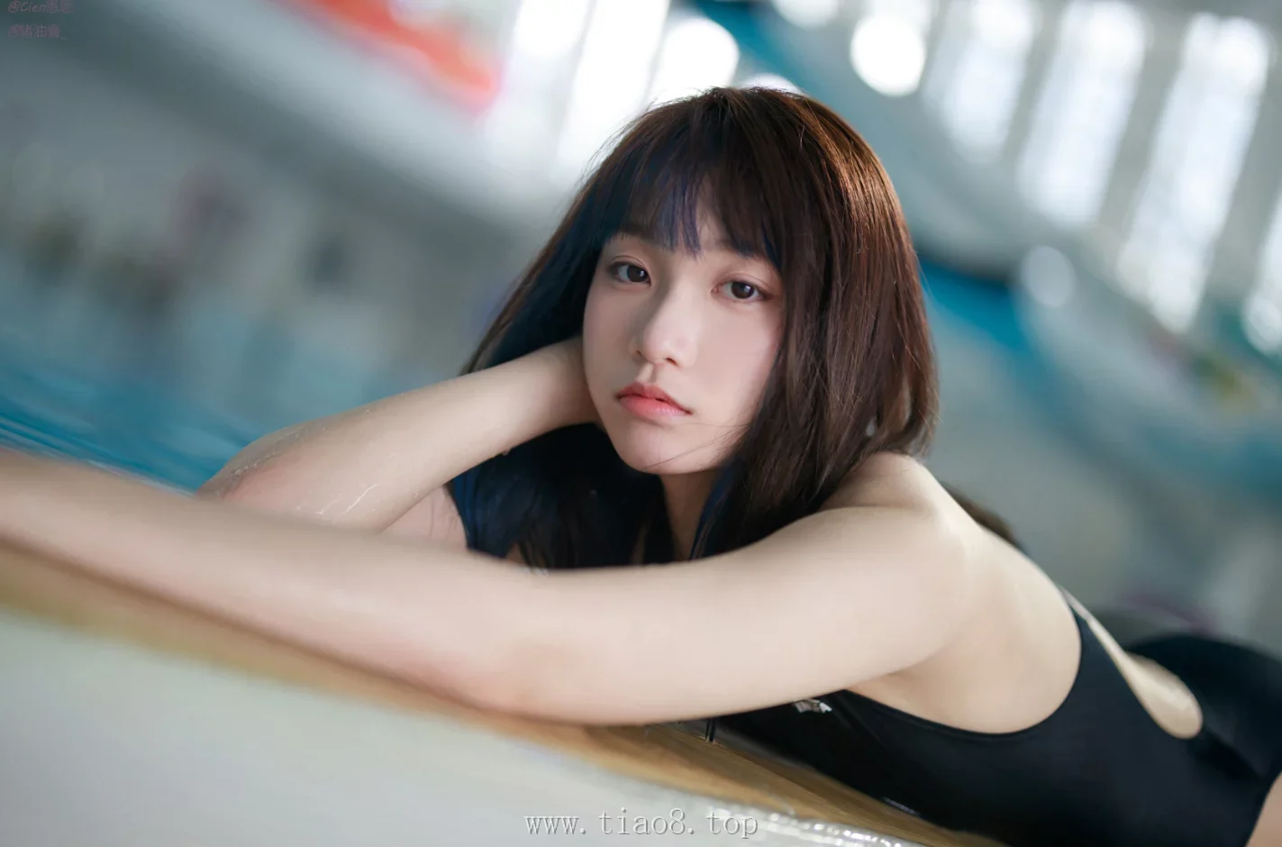 美图欣赏丨Coser_Cien恩恩(猪油膏_):NO.003-竞泳[62P-251MB]