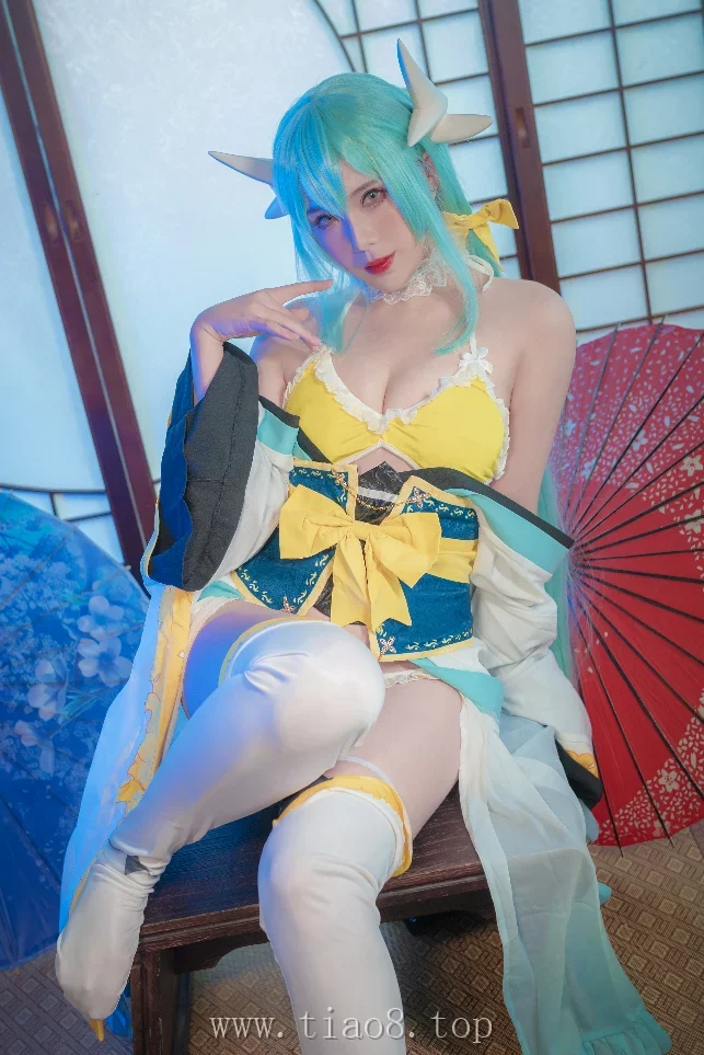 美图欣赏丨Coser羊大真人:NO.003-清姬泳装[18P-179.5M]