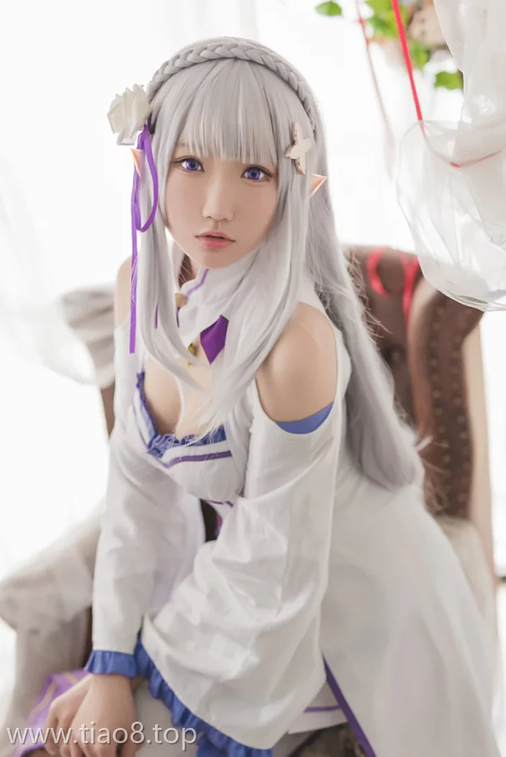 美图欣赏丨Coser瓜希酱:NO.004-艾米莉亚[16P-60MB]